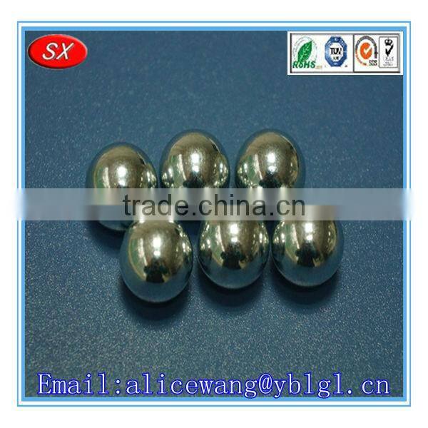 China polish and shiny stainless steel/ chrome carbon steel ball for curtain,toy,bearing,bicycle in stock