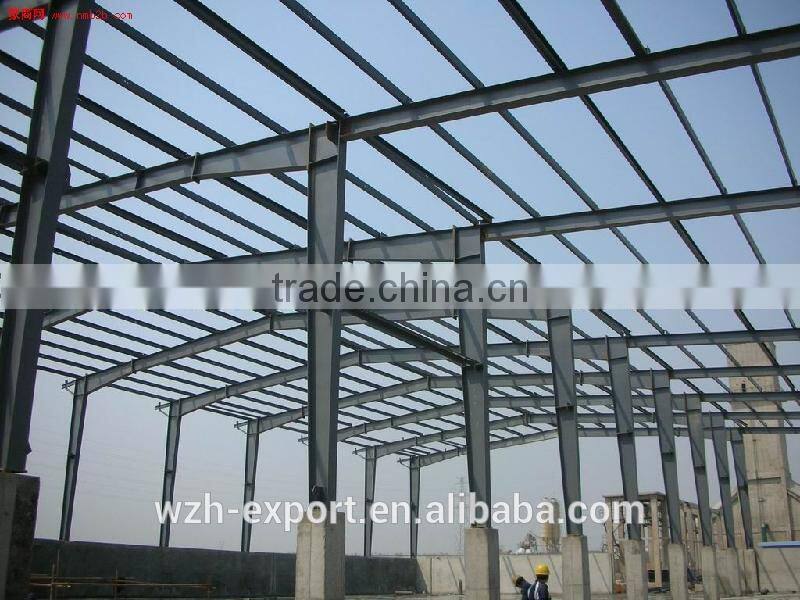 factory steel structure drawing pre engineered steel structure in project