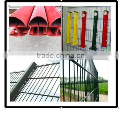 ornamental double loop wire fence