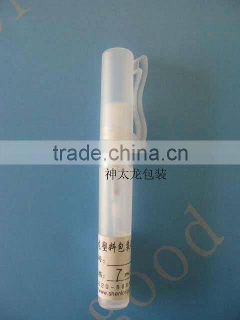 Empty Plastic Packaging atomiser 7ml