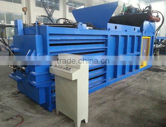 CE certification 100ton Manual Belting Waste Paper Baler Machine