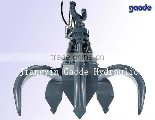 Hydraulic Grab Bucket For Waste Material