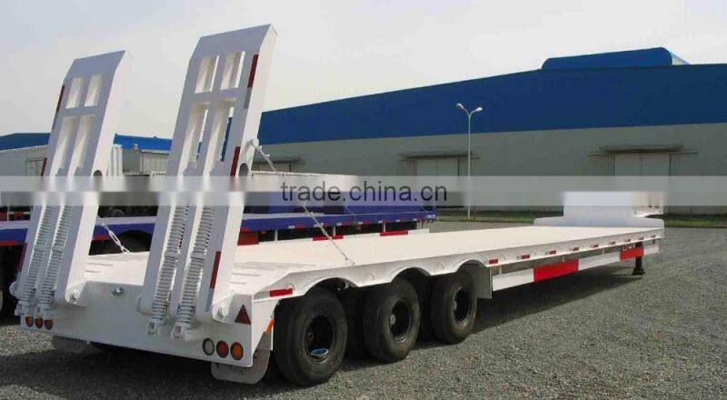50 Ton 60 Ton Low Bed Semi Trailer/ Lowbed Semi Trailer/ Low loader Semi Trailer For Sale