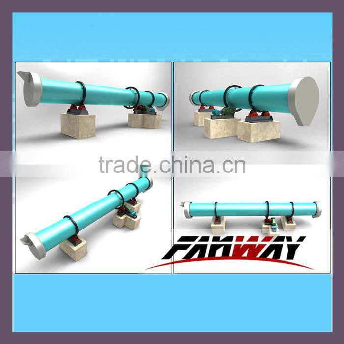 Hot Air Drum Sawdust Drying Machine