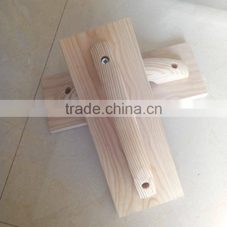 10" wooden trowel wooden plastering trowel made in Linyi