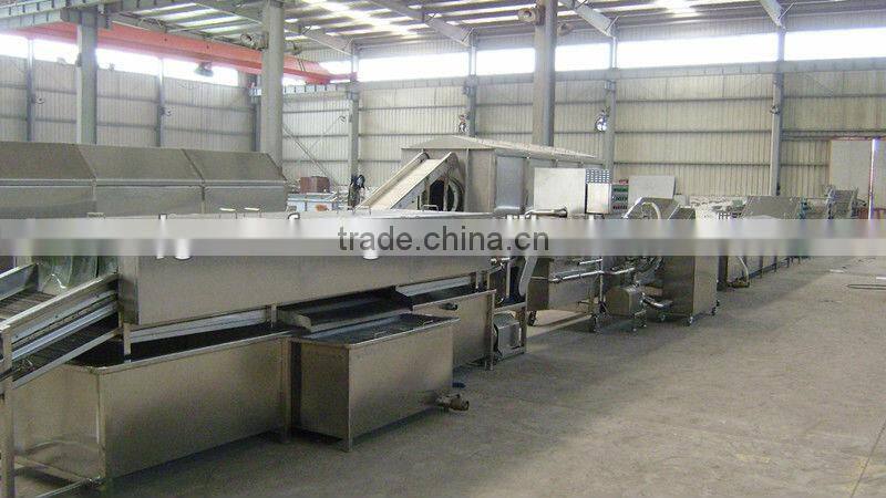 Pre-production equipment frozen vegetable production line