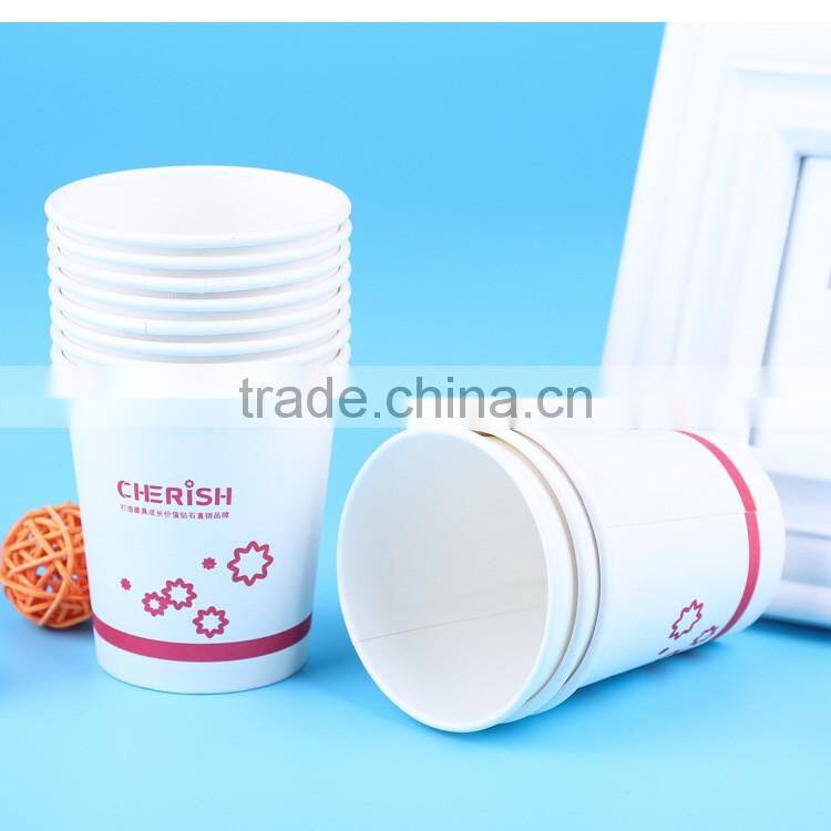 Cold hot drink take away cups disposable paper cup