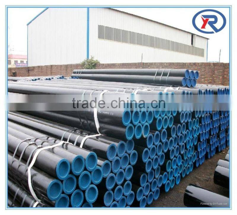 black Seamless steel Pipe/Carbon Steel Seamless Pipe made in hebei china