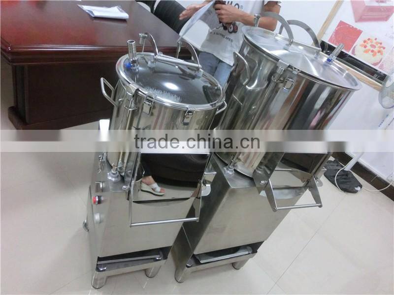 Hot sale 20KG stainles steel potato washing and peeling machine,potato washing machine (MPP-20)