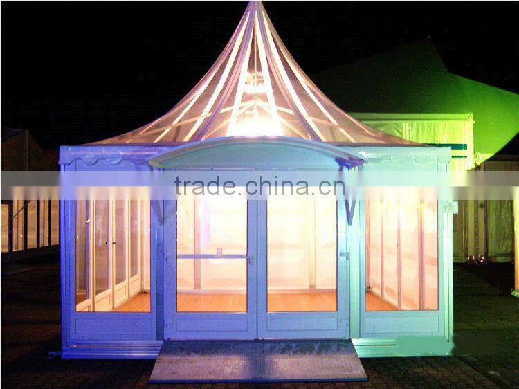 Easy up 5x5m PVC tent pagoda tent on sale