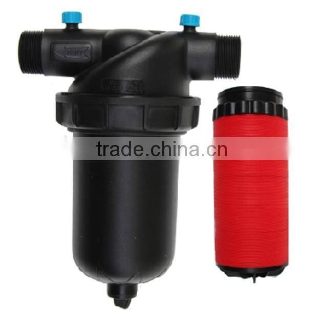 Drip irrigation tape equipment 1.5"T-Type screen filter gor agriculture