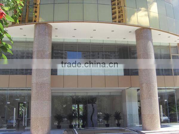 White marble building design pillar factory on sale