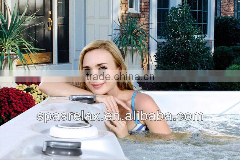 Luxury spa/ luxury outdoor bathtub 2 lounger massage Jazzy--- A611 for 5 people
