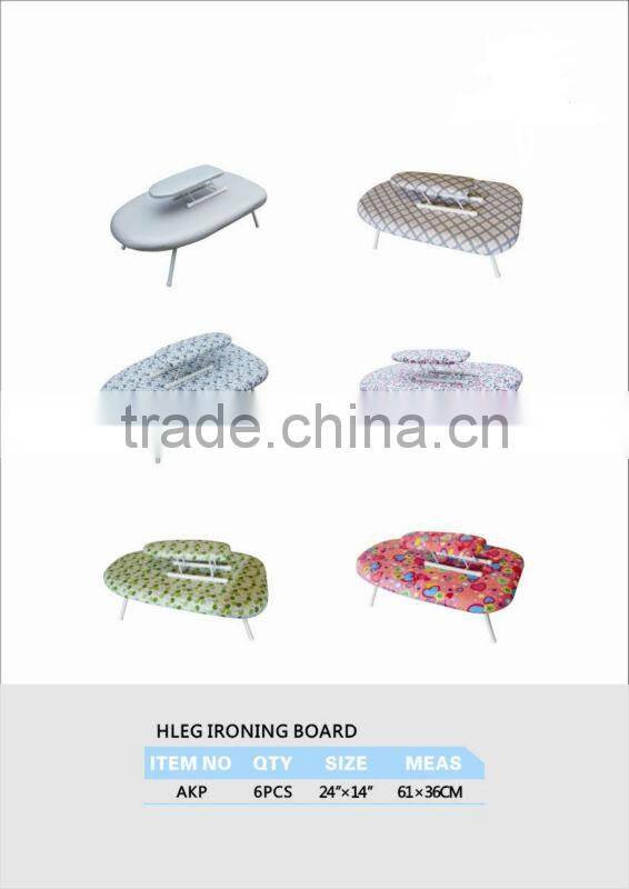 plastic sleeve mini ironing board inron table for bed room