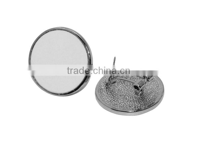 2015 shining fashion DIY sublimation Ear Rings