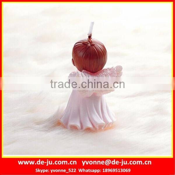 Eco- Friendly Small Angel Shaped Handmade Art Candle