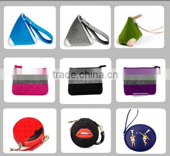 vegan leather cork coin purse keychain coins wallet