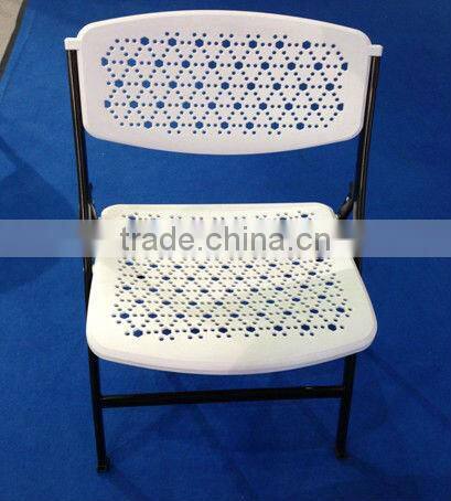 2017 Sigma Hot sale metal white plastic outdoor folding chairs