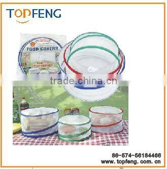 food cover set, nylon mesh food cover set