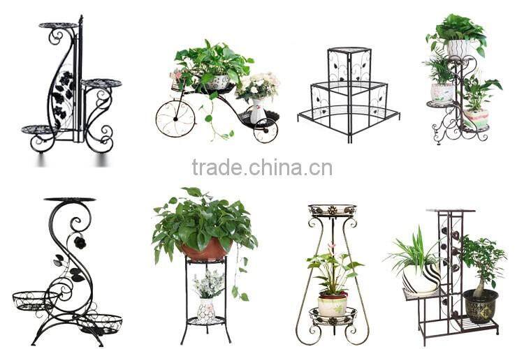 European style wrought iron balcony designs hanging flower basket