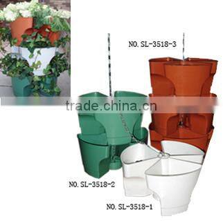 SOL 2015 self-watering hanging pots hanging planter hanging basket