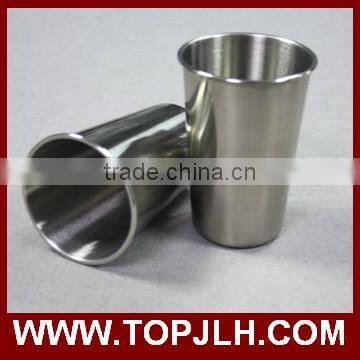 18oz Silver Stainless Steel Cone Mug