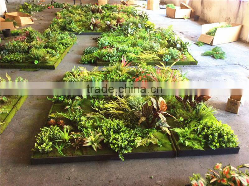 Home garden wedding decoration 200cm*40cm green boutique with moss carpet grass wall EJPQ03 0507