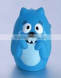 Wholesale dog shape tub swimming toy PVC animal baby bath toy