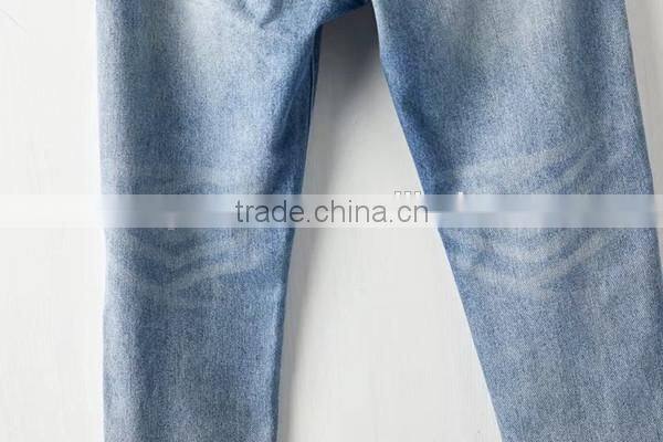 2017 New Arrival Ladies' Hola Denim Pants Skinny cropped jeans