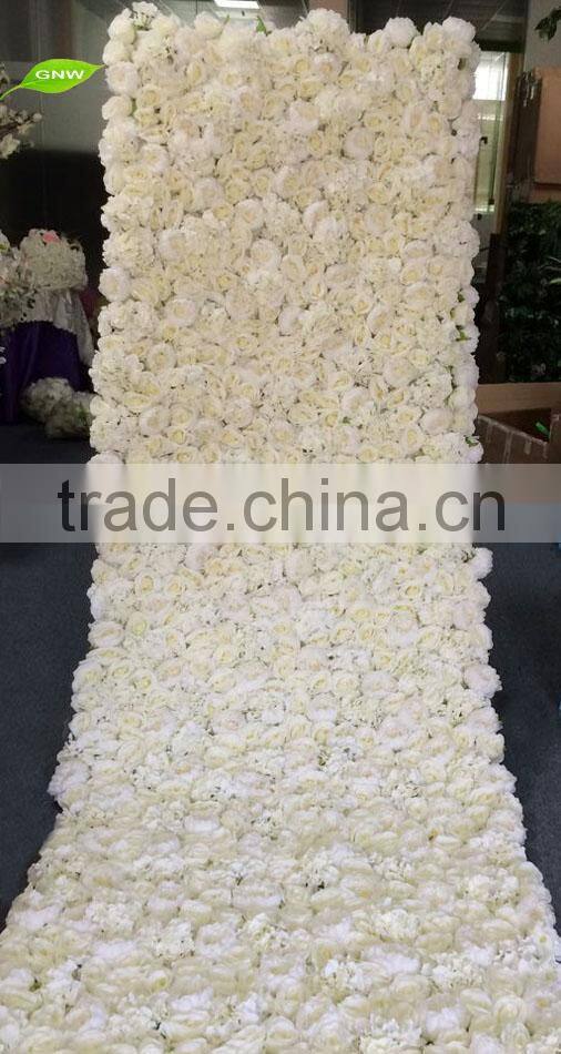 GNW FLW1512003 New arrive hydrangea and rose table runners for wedding