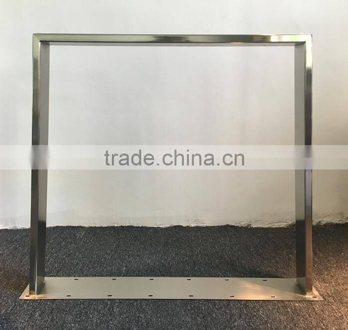 Dongguan metal furniture factory Square shape metal table legs