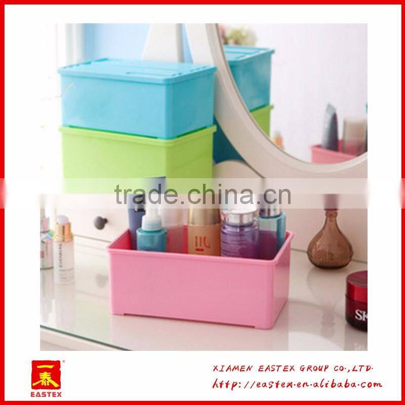 hot sale good quality candy color Plastic storage box