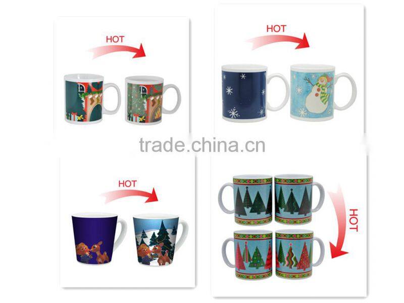 Cup with Double Colorful Custom Mugs Gift Box