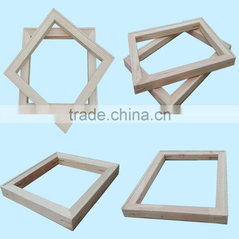 20mm pine wood stretcher bars for canvas painting