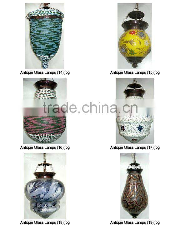 Wall Decoration Hanging Glass Lamp-A