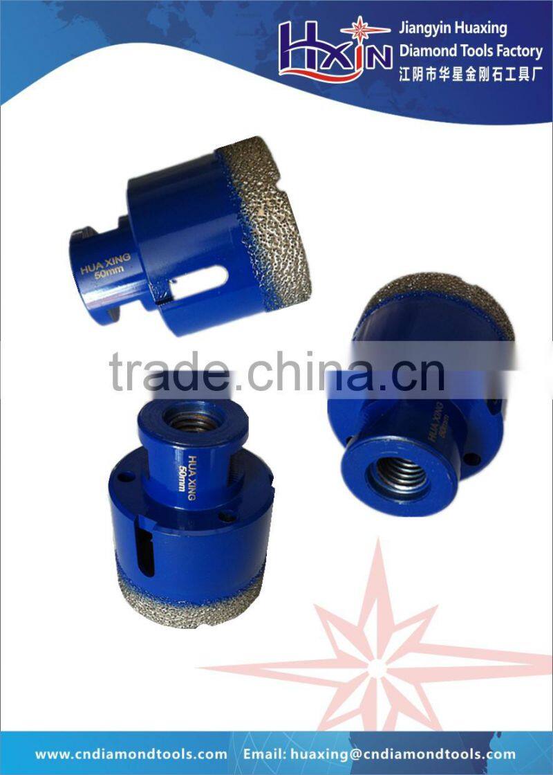 Diamond drillng tool for punching