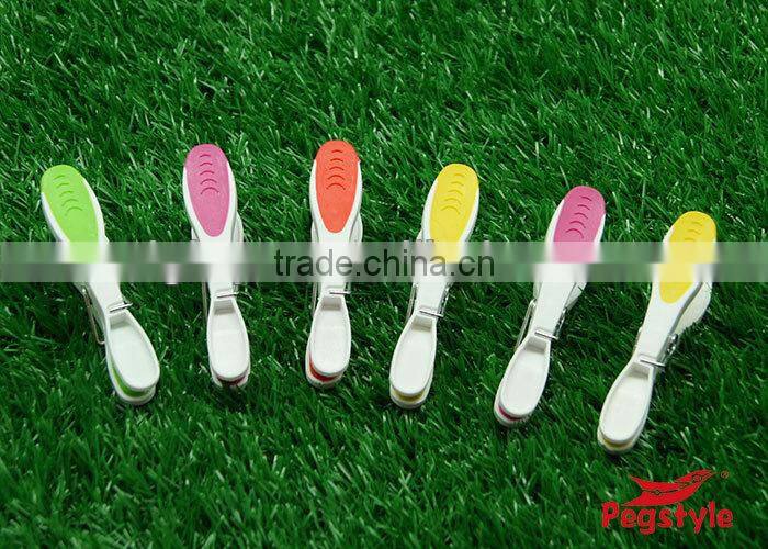 2014 high quality laundry peg TPR clothes clips pp laundry peg