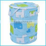 Foldable Pop Up Large Round Ladybug Basket Storage Hamper Bag