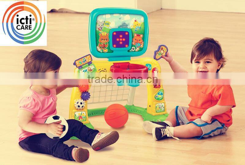 new basketball &football sports center toy for kids from china supplier on alibaba