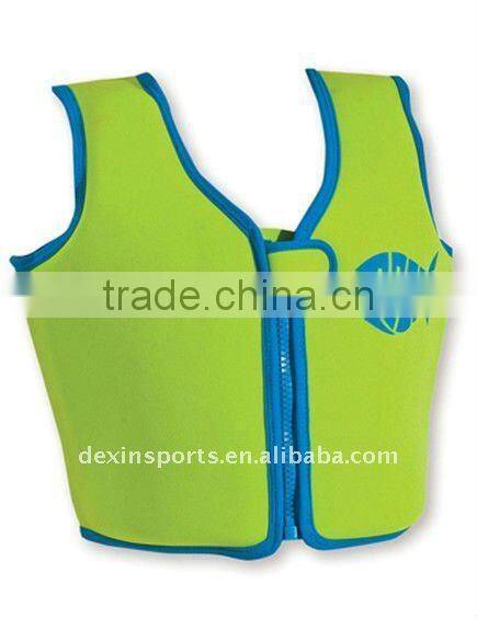 neoprene swiming life jacket