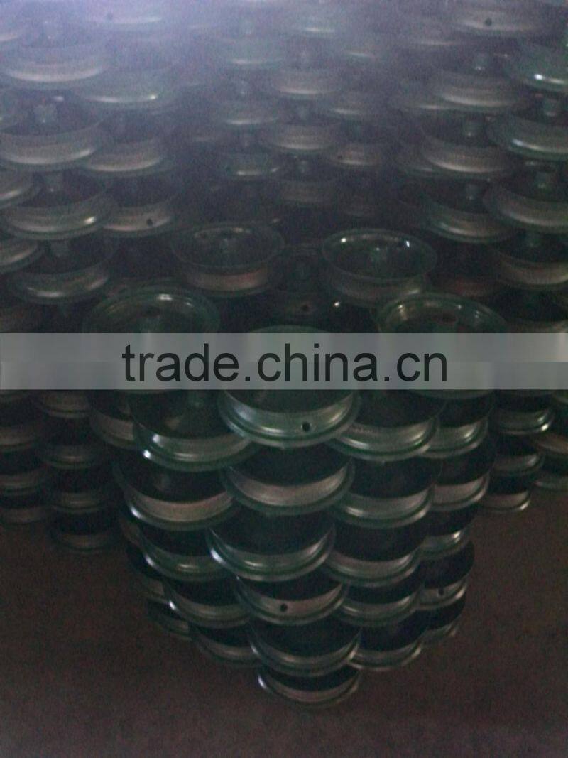 2.50-4 PU foam wheel+spoke for hand trolley hand truck