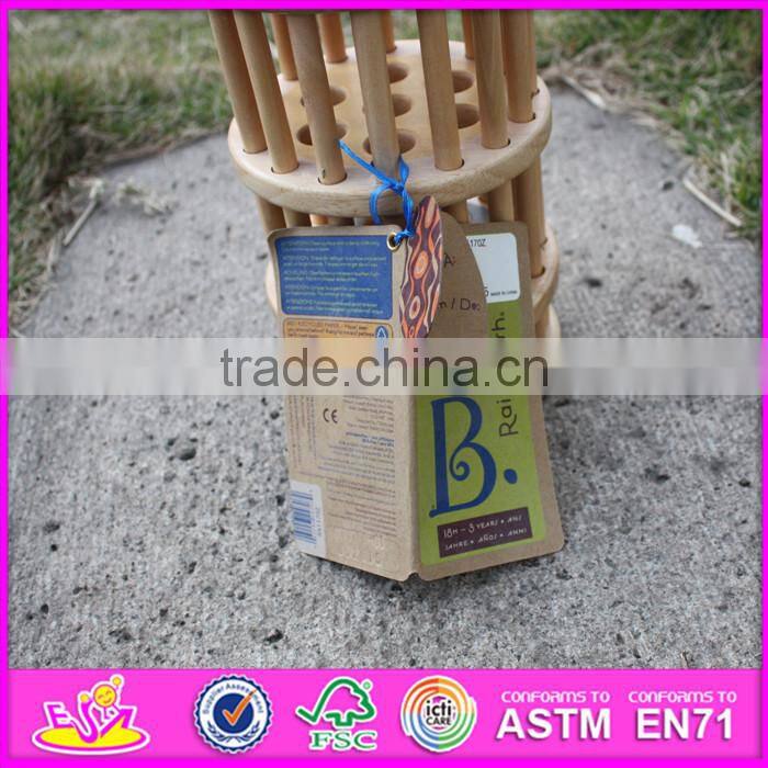 2016 new fashion funny children wooden skittles game W01A161