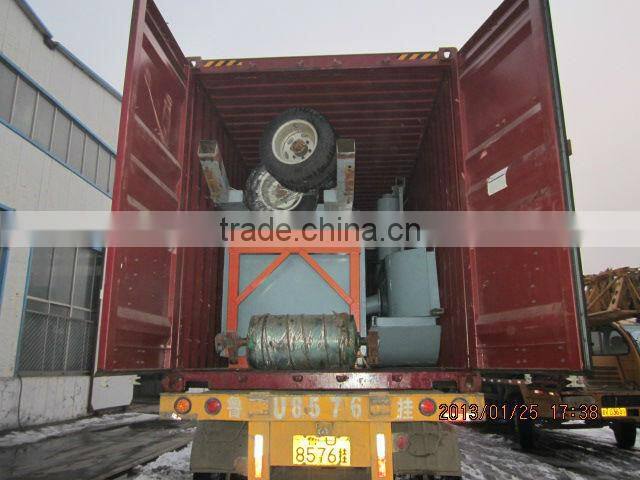 iron sand dredging ship with magnetic separator