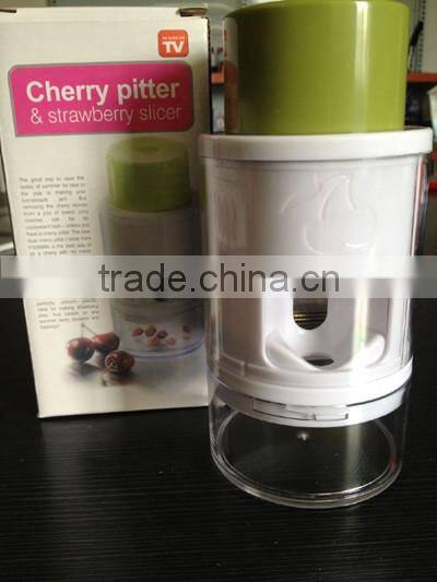 2016 food grade kitchen accessories plastic cherry pit remove machine cherry and olive pitter