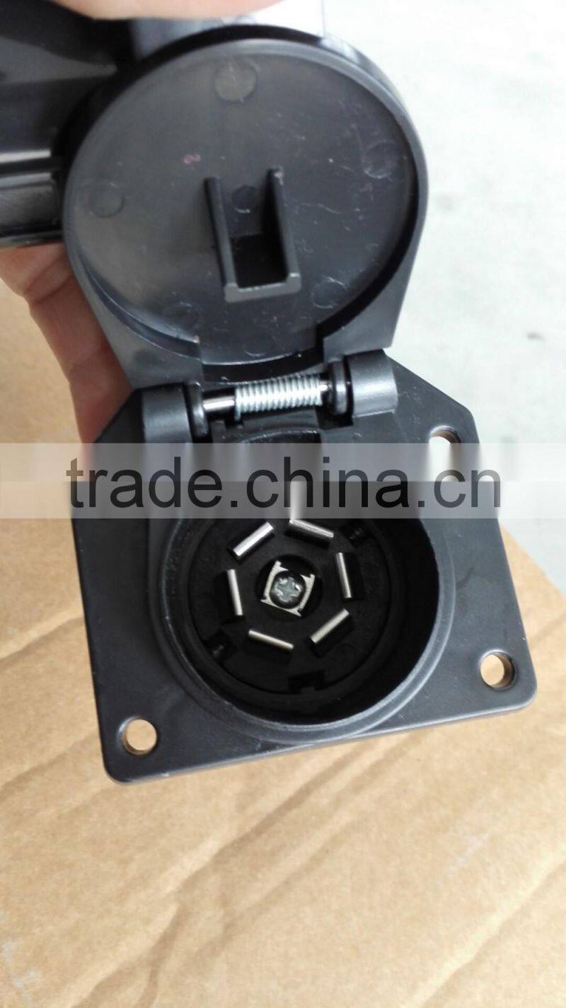 S80477 ABS 7-Way Flat Blade Trailer End Connector