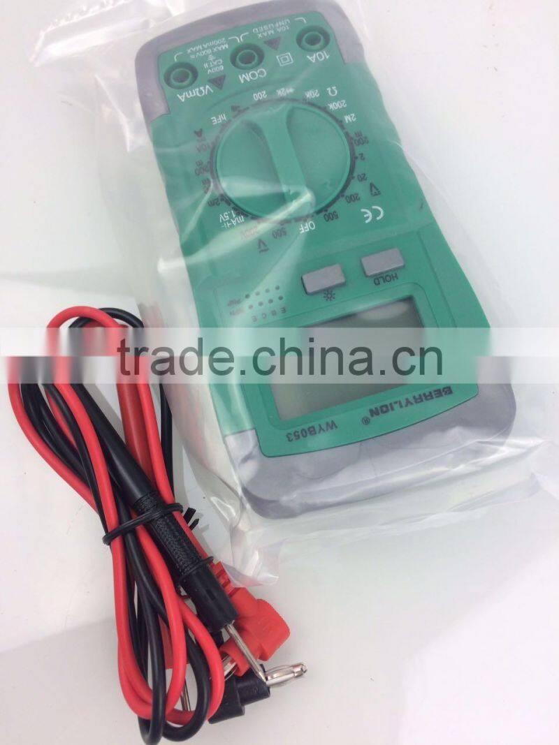 BERRYLION new design portable digital battery test multimeter with high quality