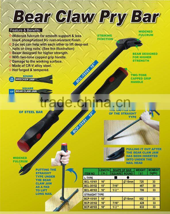 2 Way Bear Claw Pry Bar