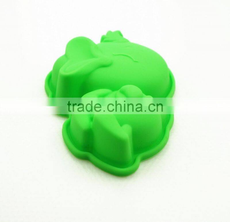 11187 Funny animal cake mold silicone duck mold