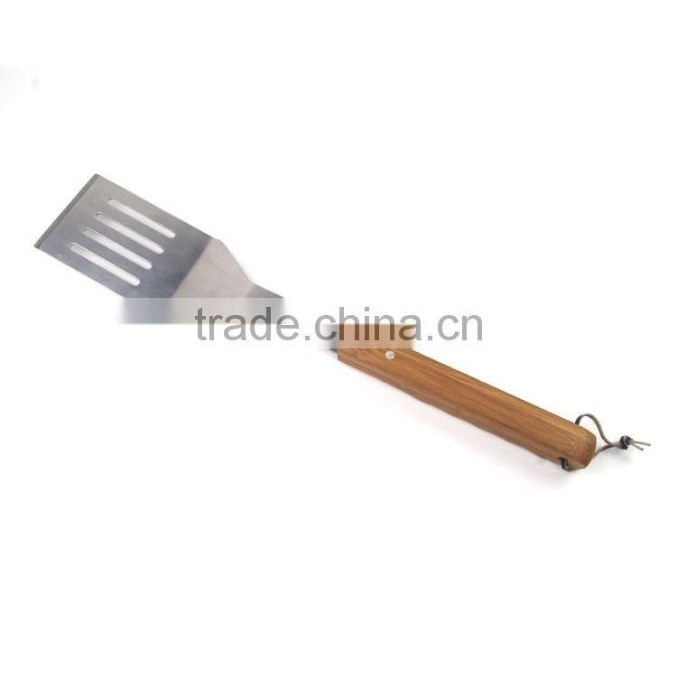 Stainless steel slotted turner