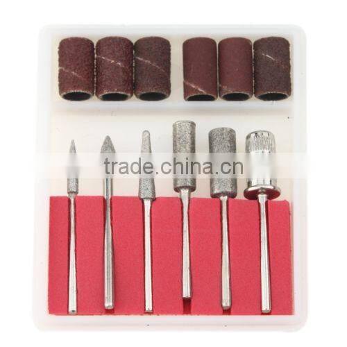 Nail File Drill Kit Electric Manicure Pedicure Acrylic Portable Salon Machine
